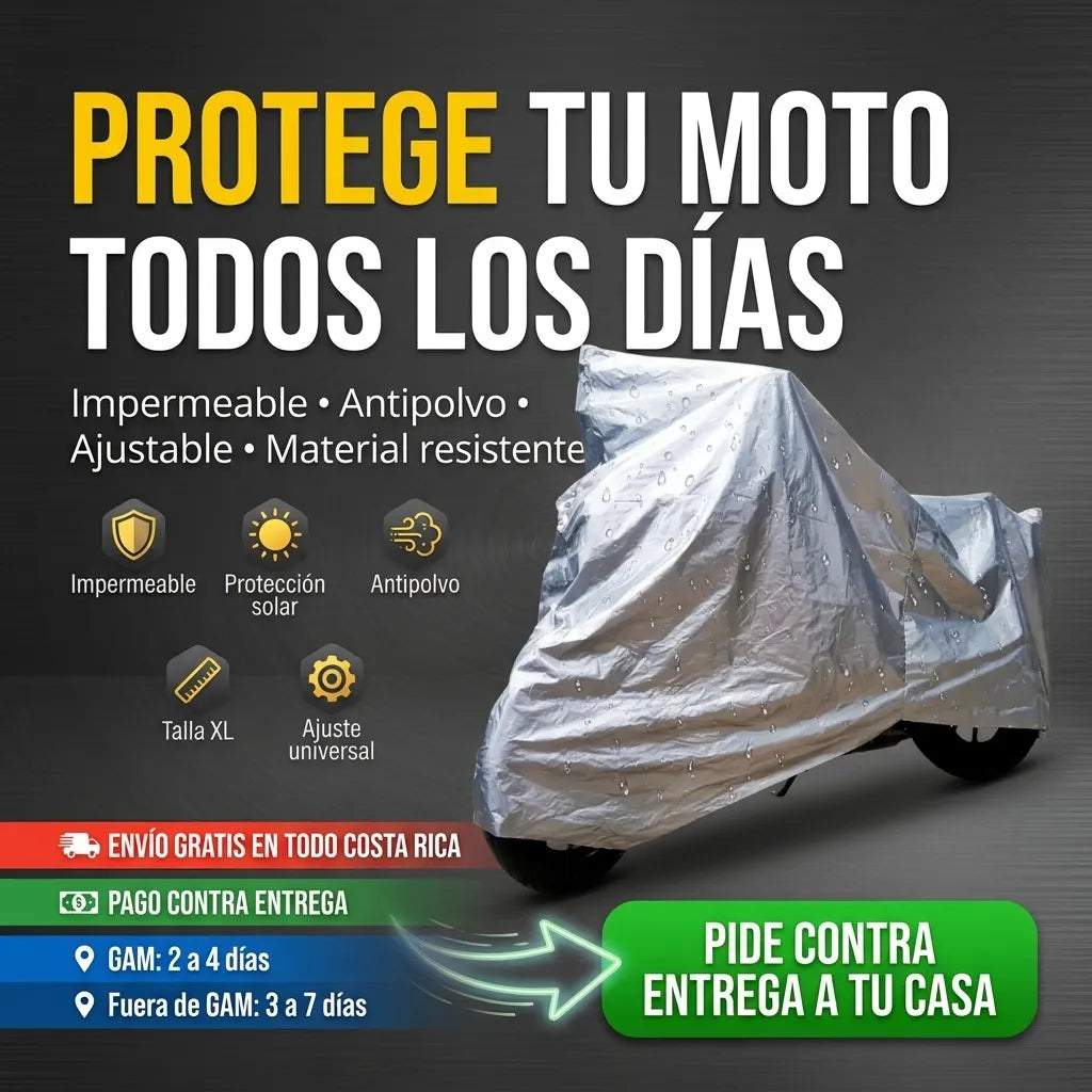 Cobertor para Moto Impermeable Tela Oxford