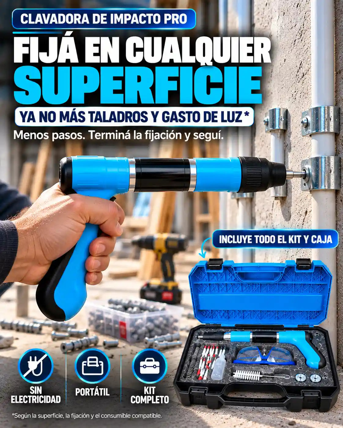 Clavadora de Impacto Pro