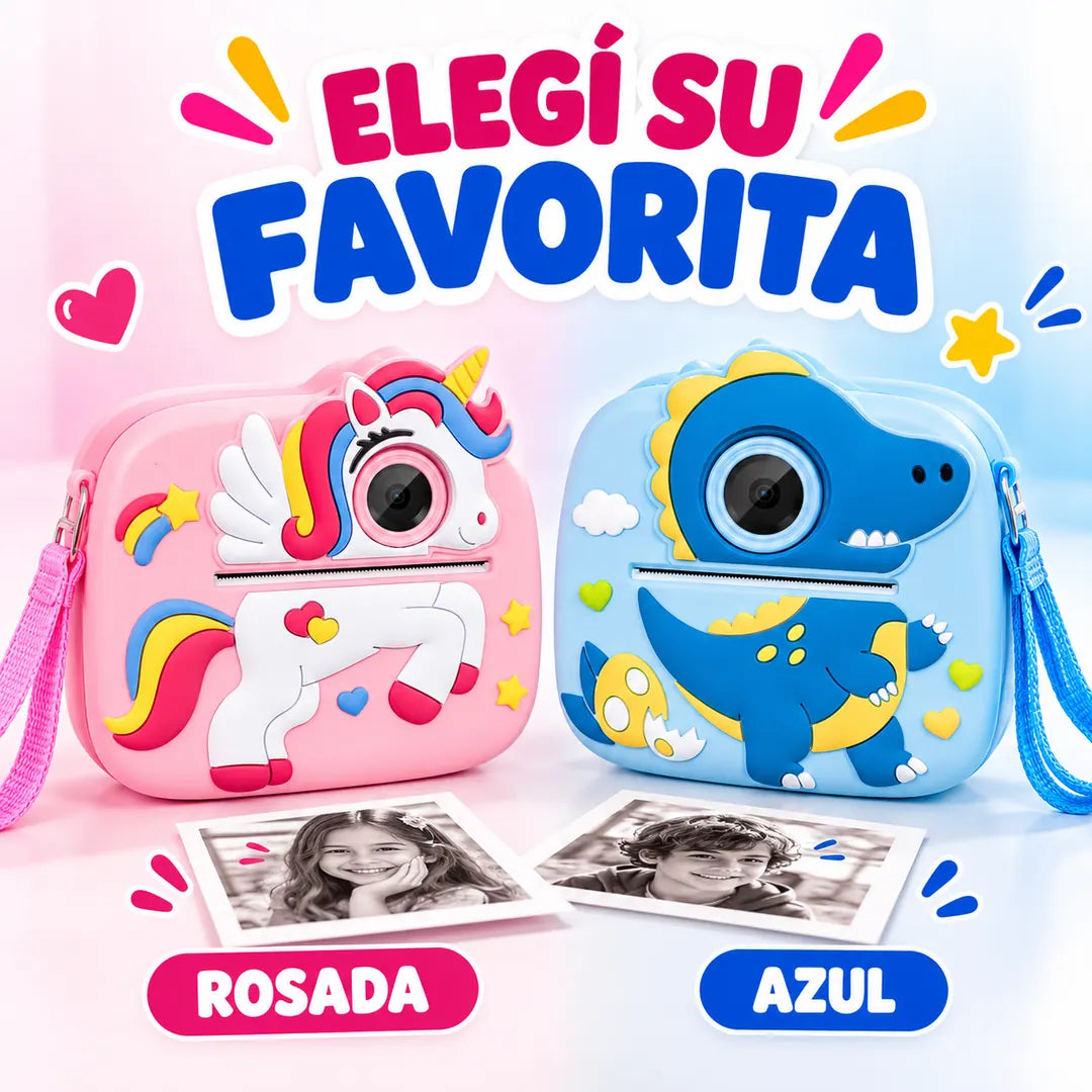 Cámara con Impresora Térmica para Niños Children Fun