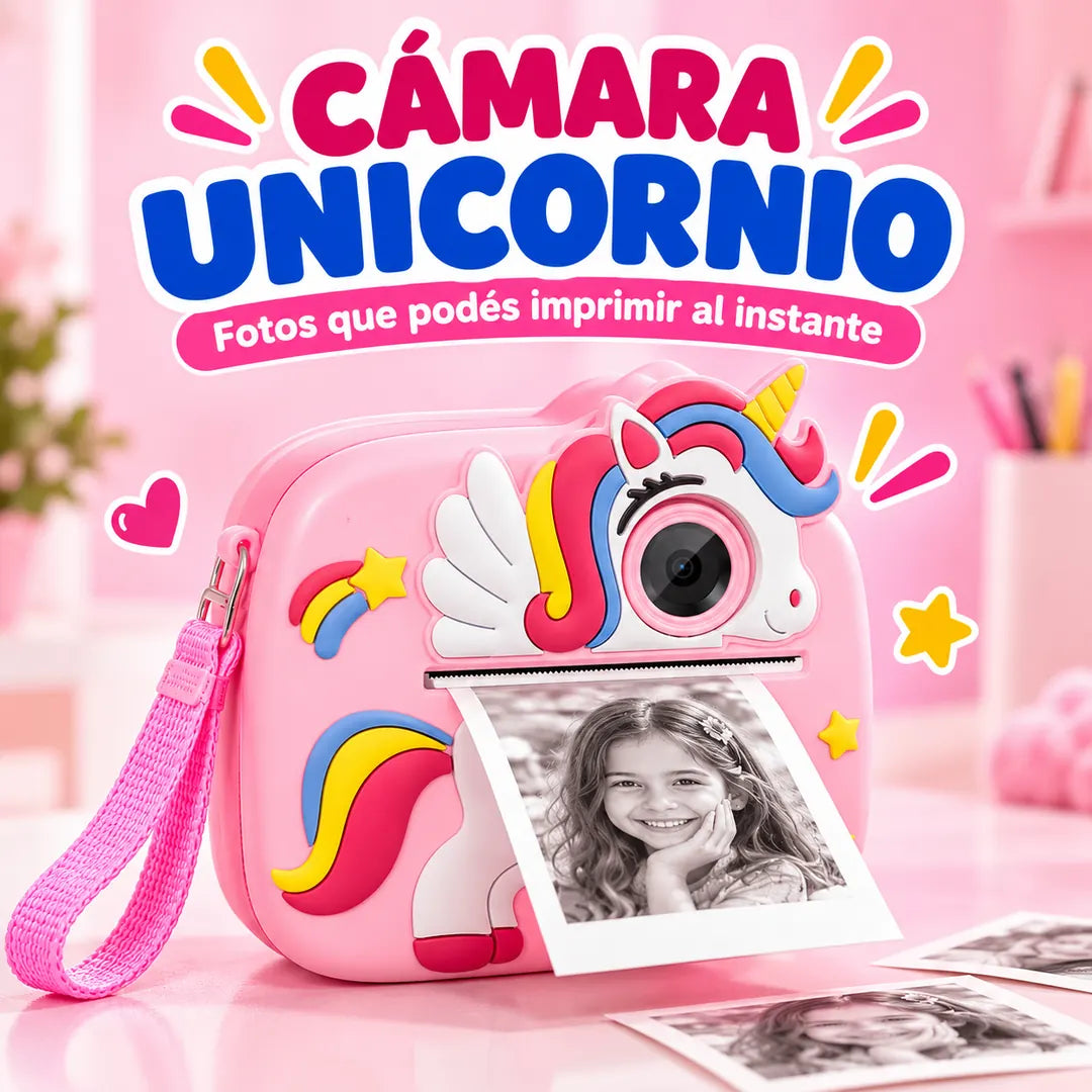 Cámara con Impresora Térmica para Niños Children Fun