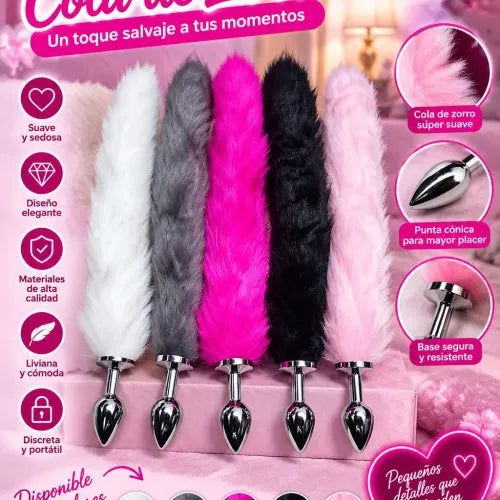 Cola de zorro talla S
