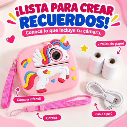 Cámara con Impresora Térmica para Niños Children Fun