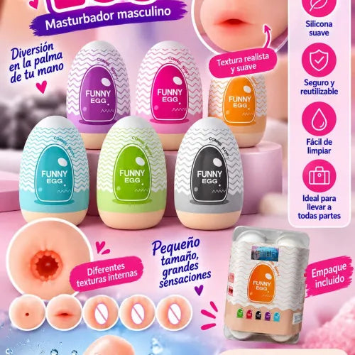 Masturbador huevo sorpresa Funny Egg