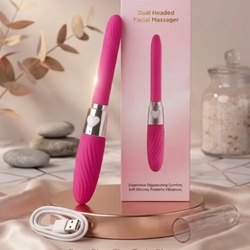 Masajeador corazon H-0398 fucsia