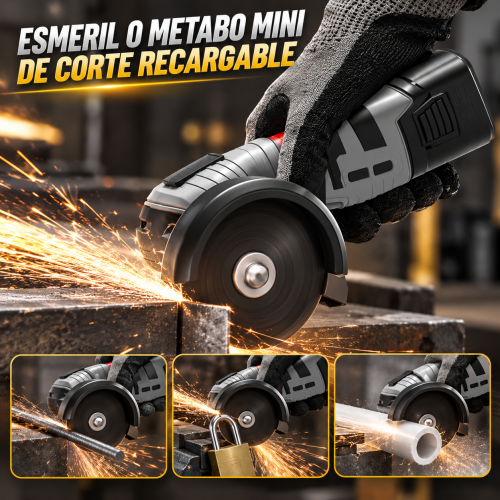 Esmeril mini de corte recargable
