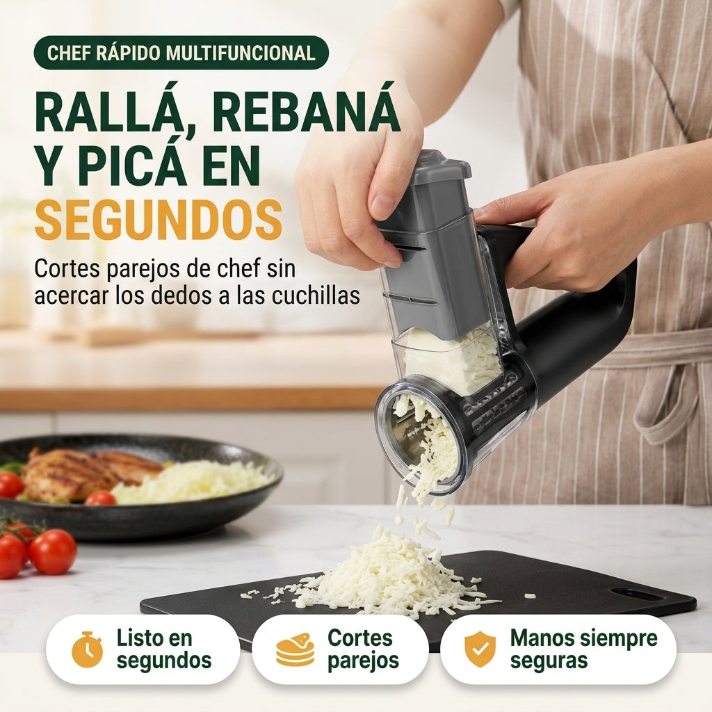 CHEF RÁPIDO MULTIFUNCIONAL