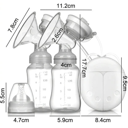 Doble Extractor Eléctrico de Leche