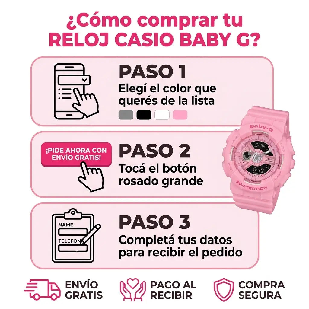RELOJ CASIO BABY G