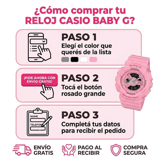 RELOJ CASIO BABY G