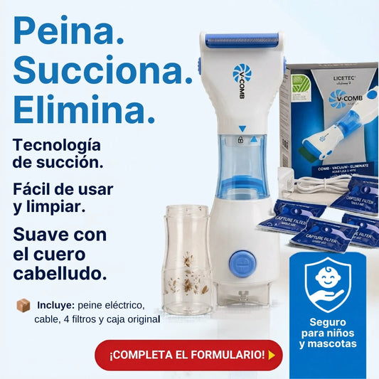Peine Anti Piojos
