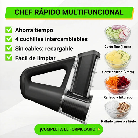CHEF RÁPIDO MULTIFUNCIONAL