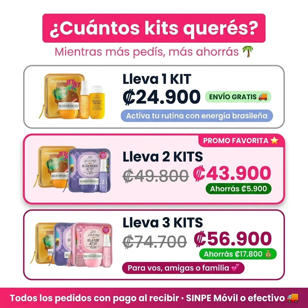 KIT SOL DE JANEIRO CUIDADO CORPORAL