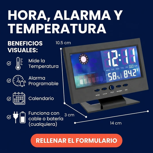 Reloj LED Todo en Uno