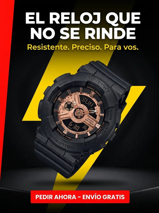 RELOJ ESTILO CASIO (CON ENVÍO GRATIS)