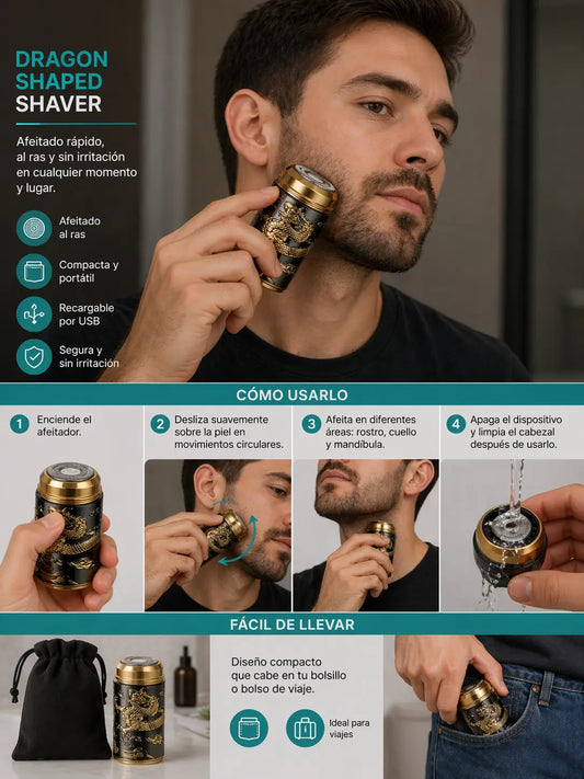 Mini maquina de afeitar